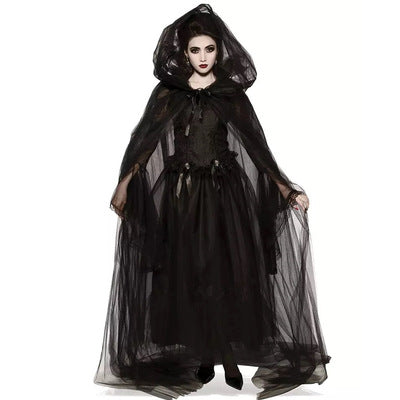 Women's dark sorceress Halloween costume – view 3
