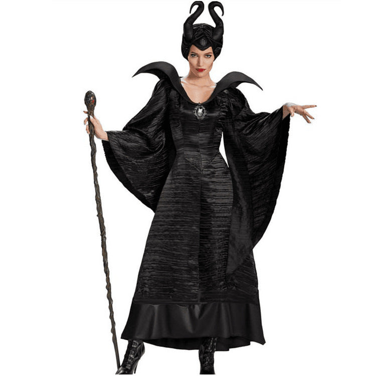 Women's dark sorceress Halloween costume – view 6