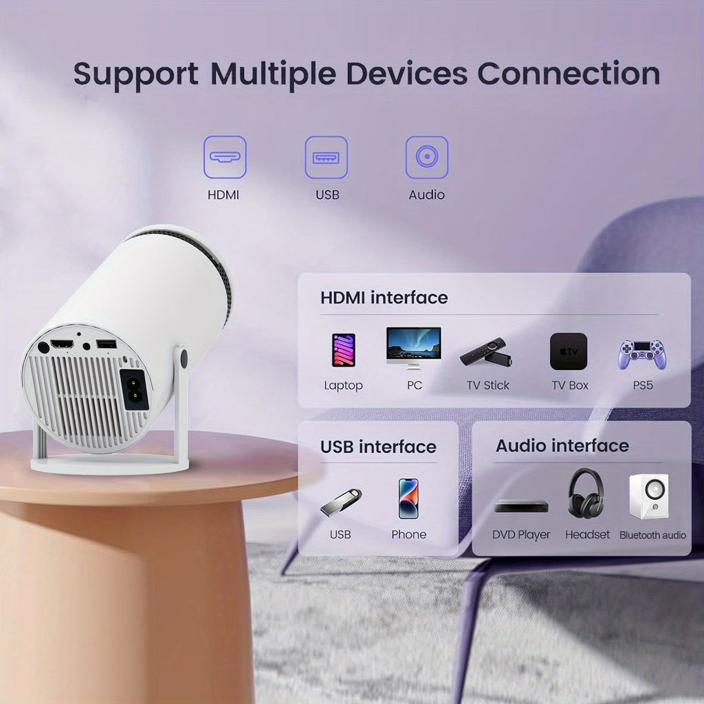 Smart portable mini projector – view 3