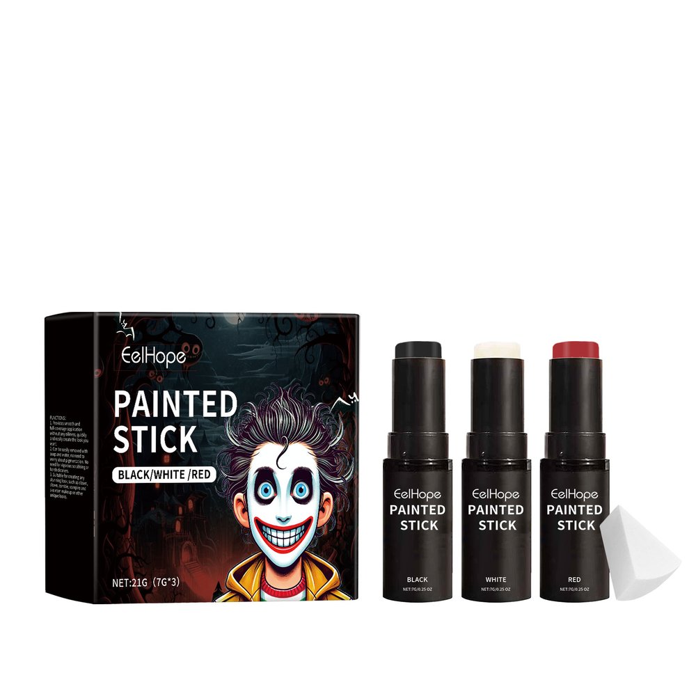 Halloween face and body paint stick set
