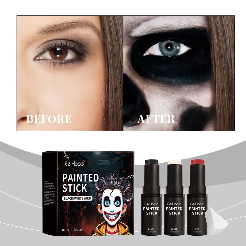 Halloween face and body paint stick set – view 5
